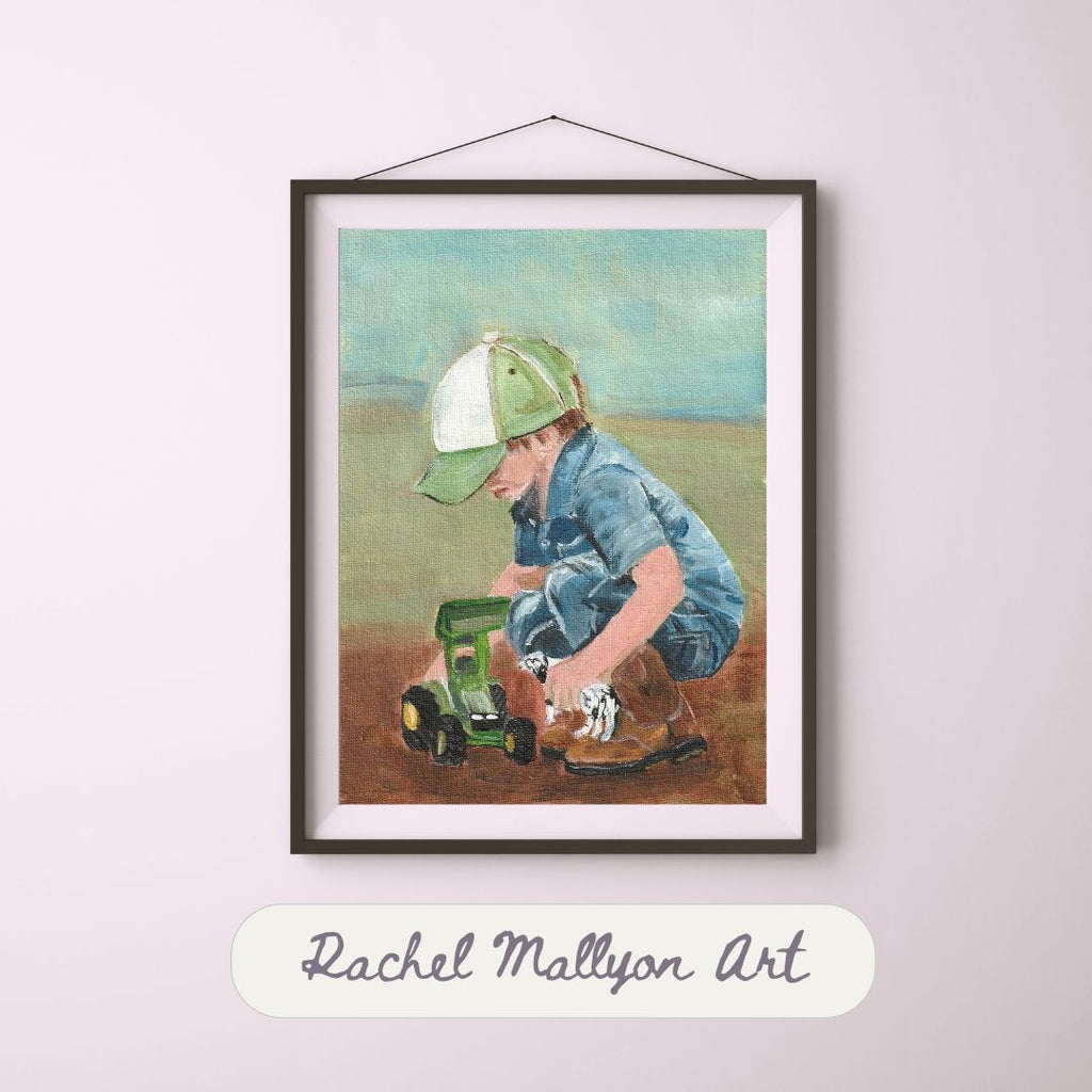Boys & Their Toys - Print