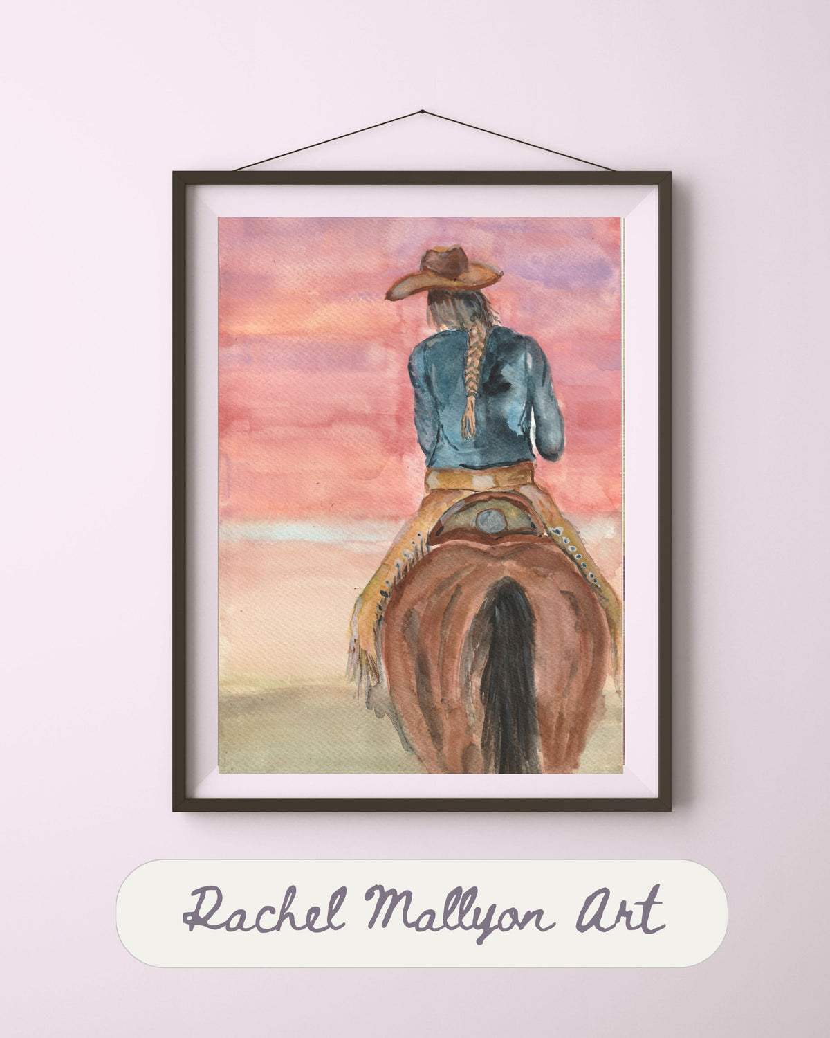 Ranch Girl - Art Print