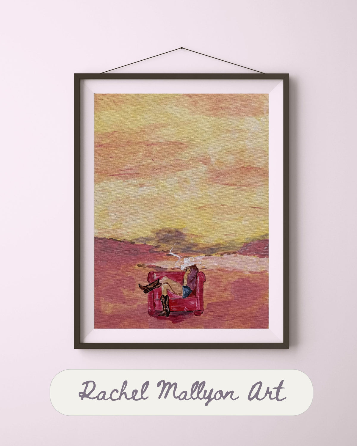 Something in the Orange - Art Print
