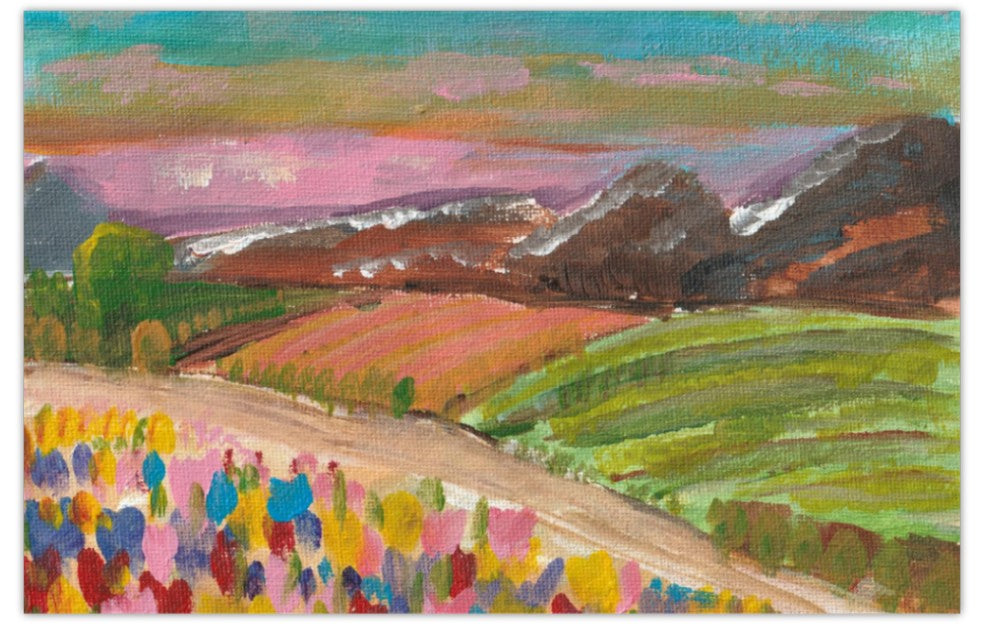 Greeting Card - Beyond the Hills