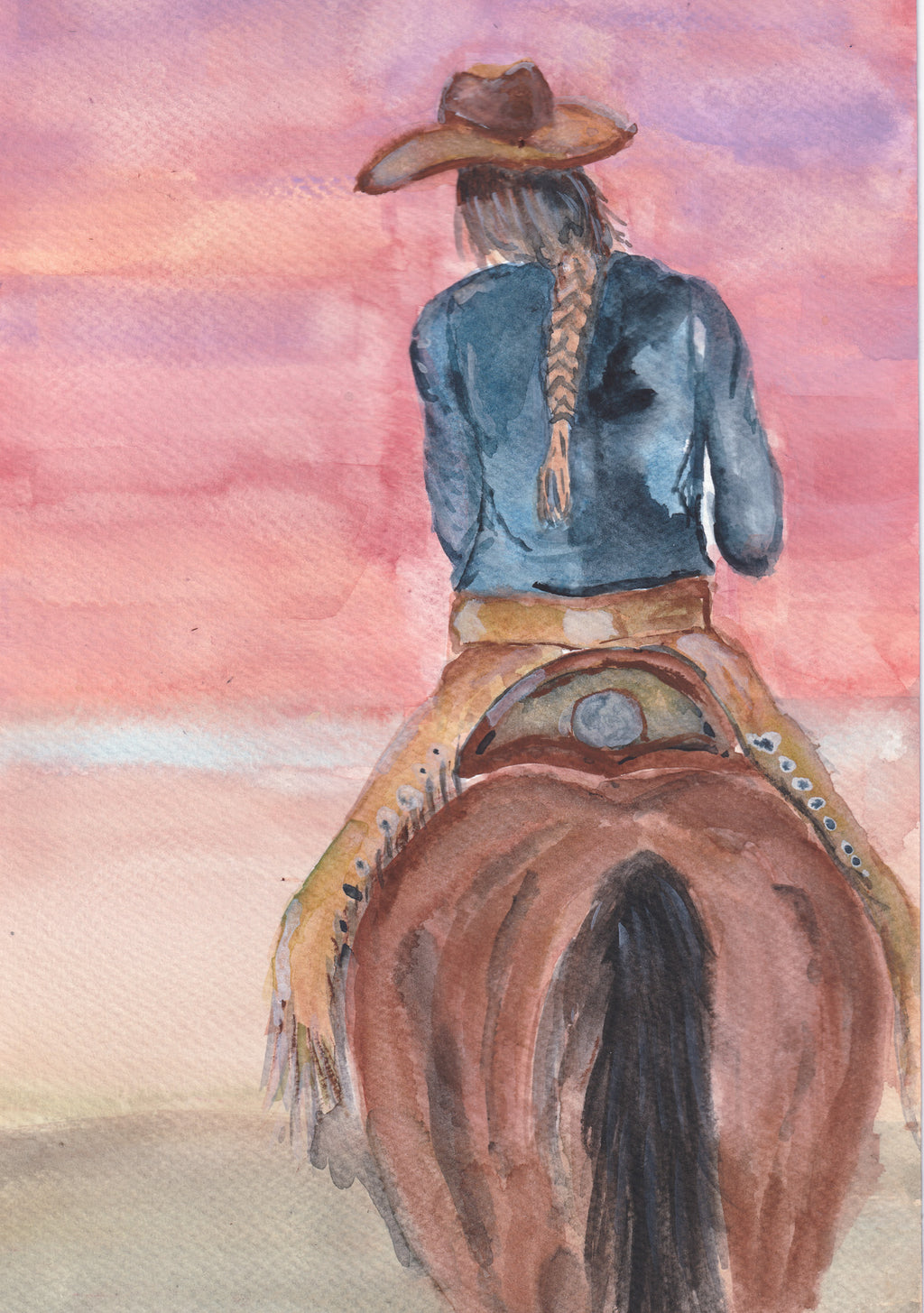 Ranch Girl - Art Print