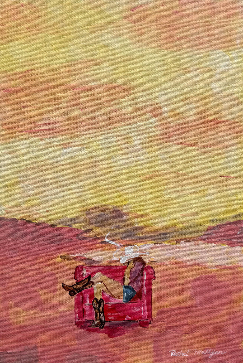 Something in the Orange - Art Print