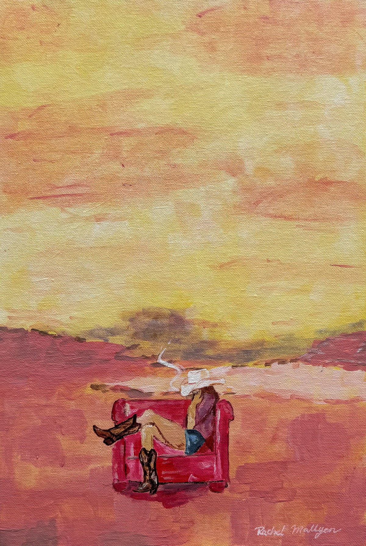 Something in the Orange - Art Print