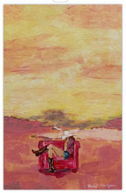 Greeting Card - Something in the Orange