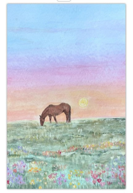 Greeting Card - Wintermoon